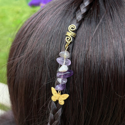 Accessoire cheveux personnalisable - doré