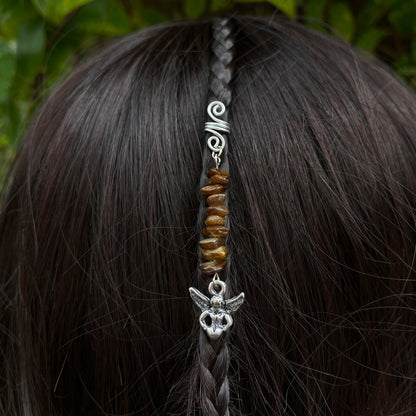 Accessoire cheveux personnalisable - argenté