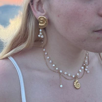 Boucles d’oreilles Calypso