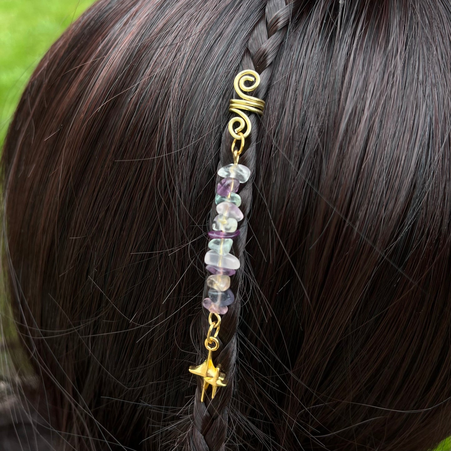 Accessoire cheveux personnalisable - doré