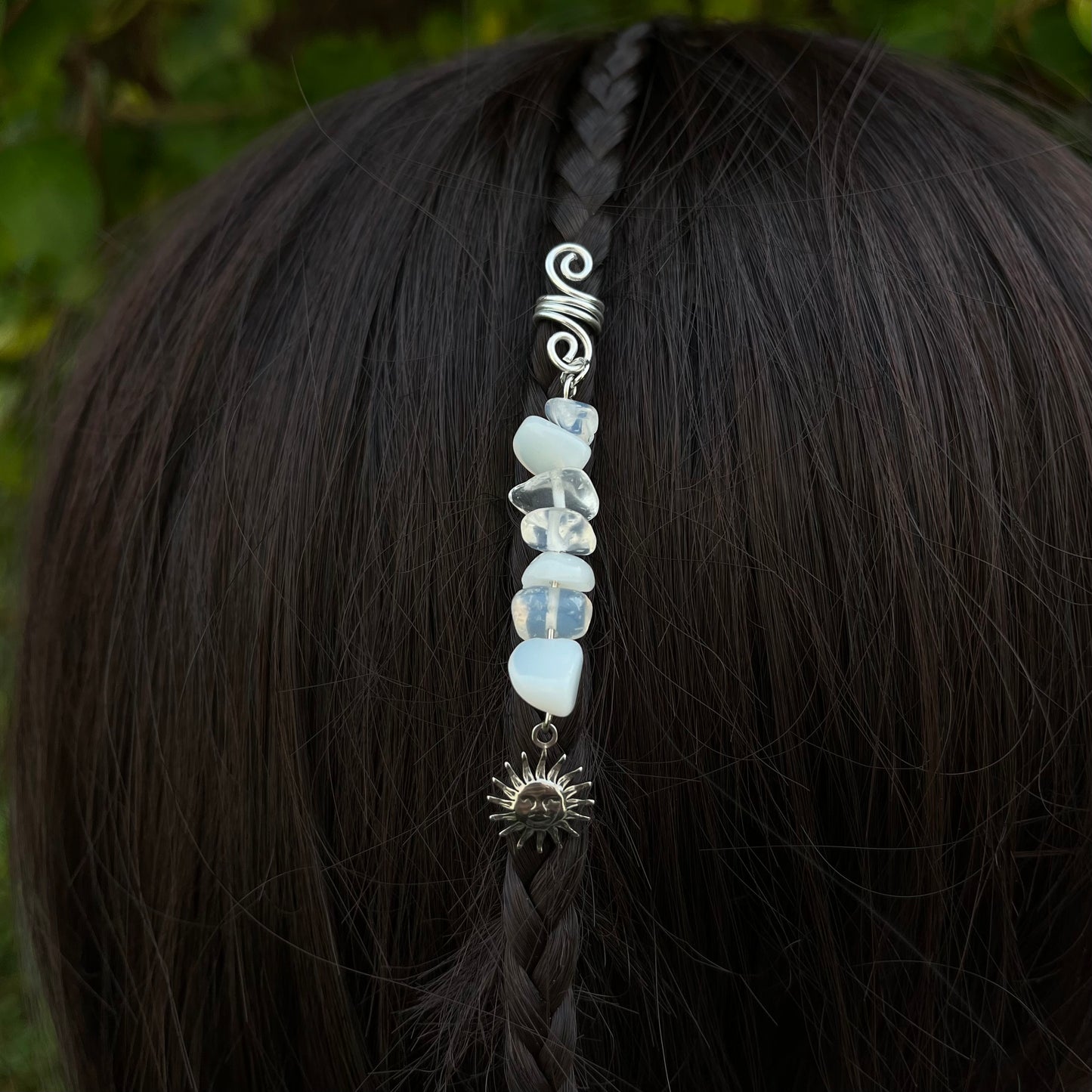 Accessoire cheveux personnalisable - argenté