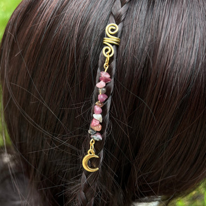 Accessoire cheveux personnalisable - doré