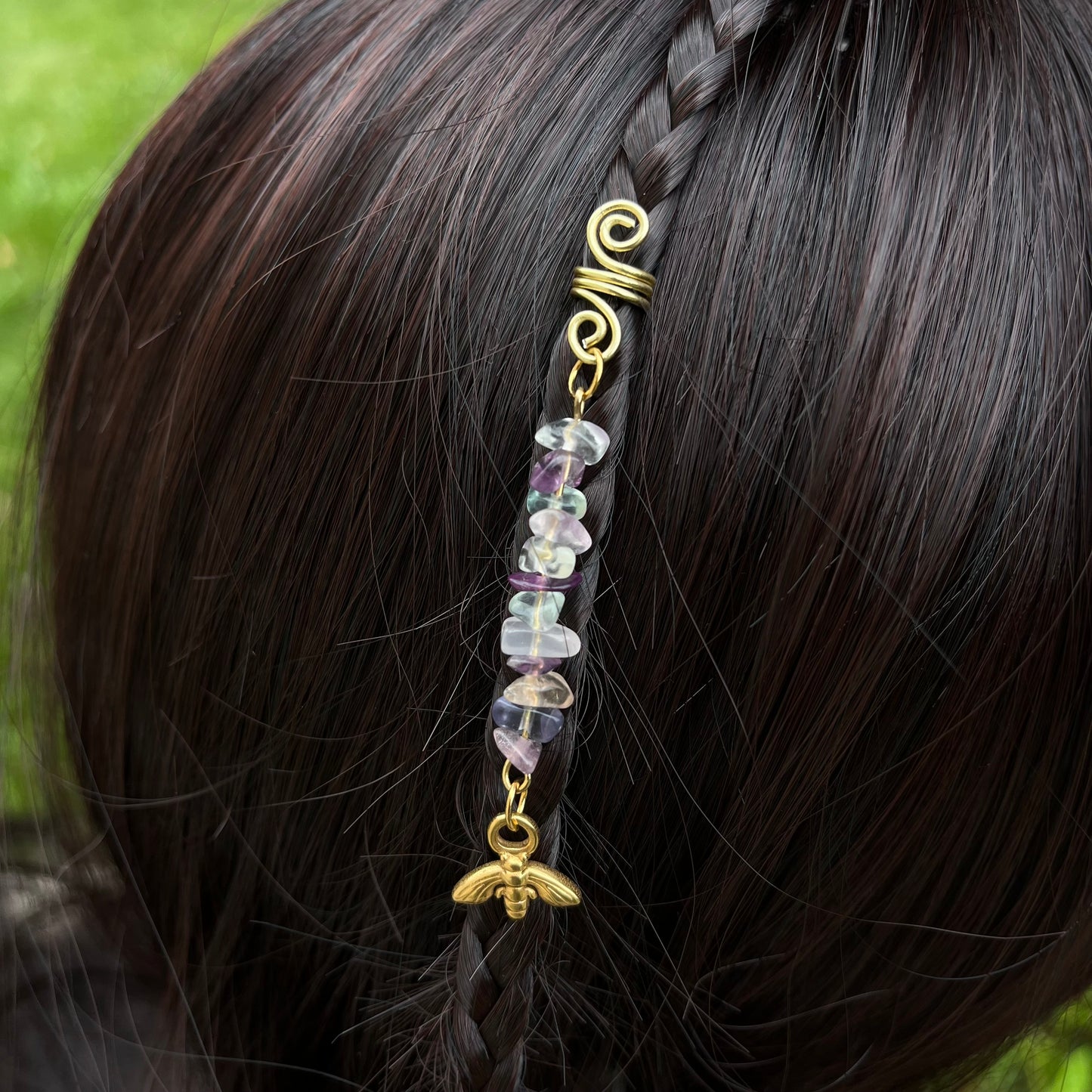 Accessoire cheveux personnalisable - doré