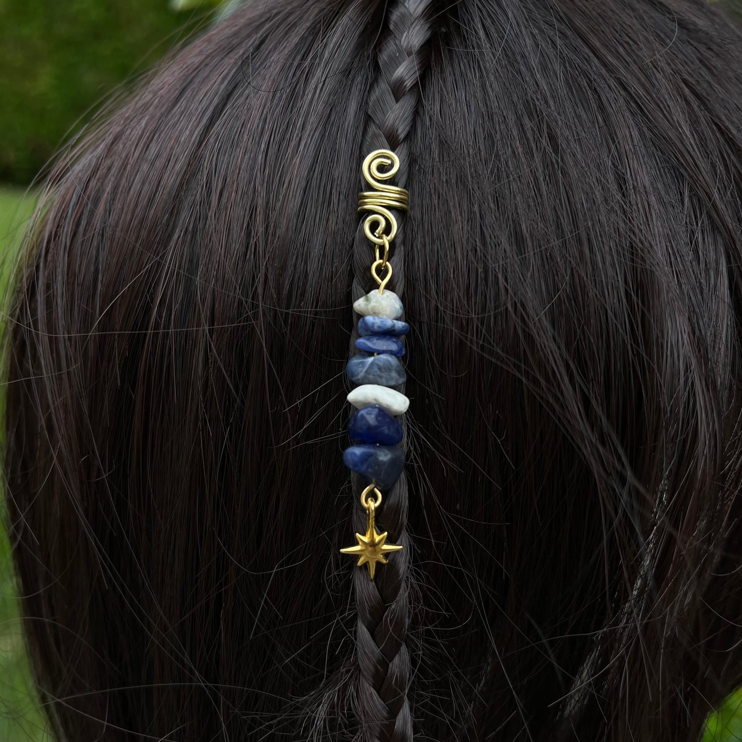 Accessoire cheveux personnalisable - doré