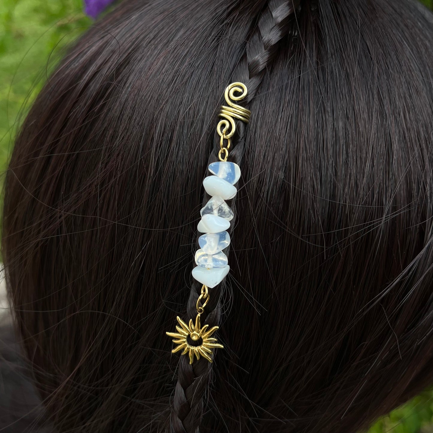 Accessoire cheveux personnalisable - doré