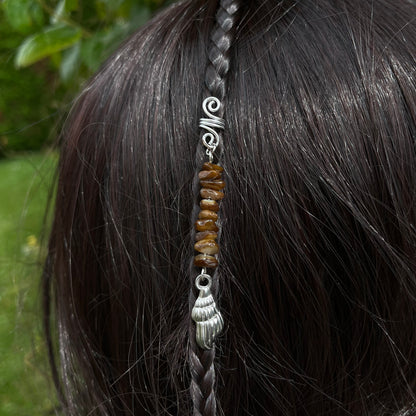 Accessoire cheveux personnalisable - argenté