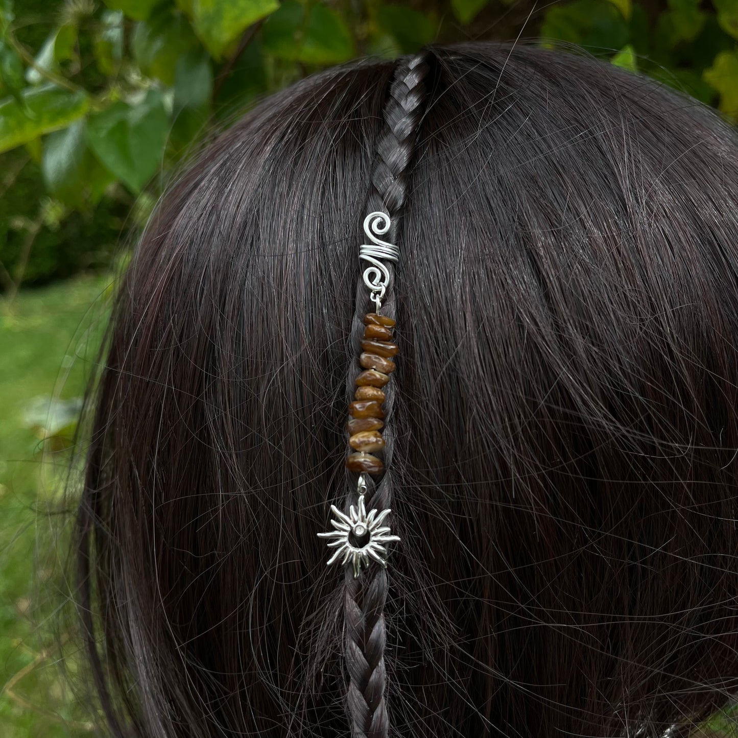 Accessoire cheveux personnalisable - argenté