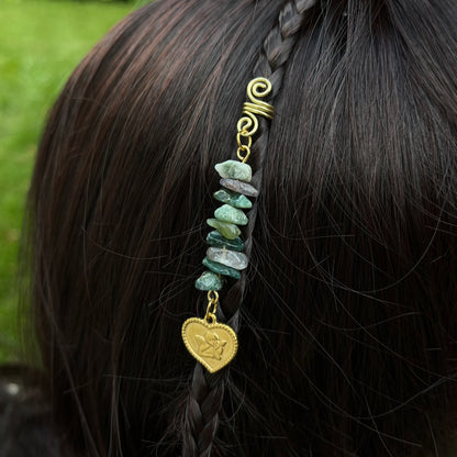 Accessoire cheveux personnalisable - doré