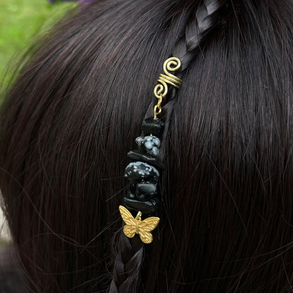 Accessoire cheveux personnalisable - doré