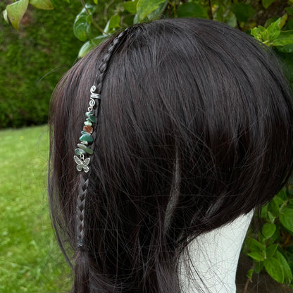 Accessoire cheveux personnalisable - argenté