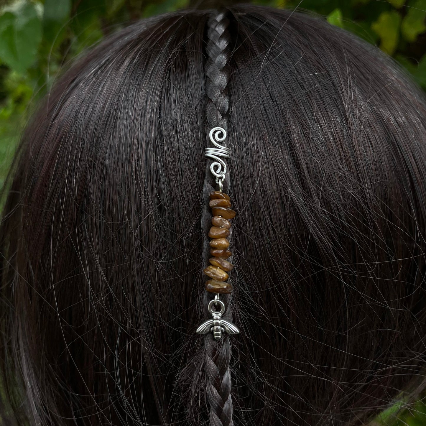 Accessoire cheveux personnalisable - argenté