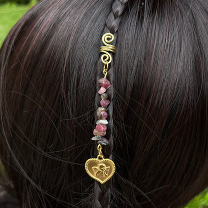 Accessoire cheveux personnalisable - doré