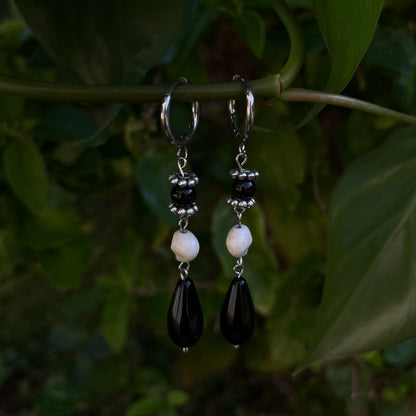 Boucles d'oreilles Morticia