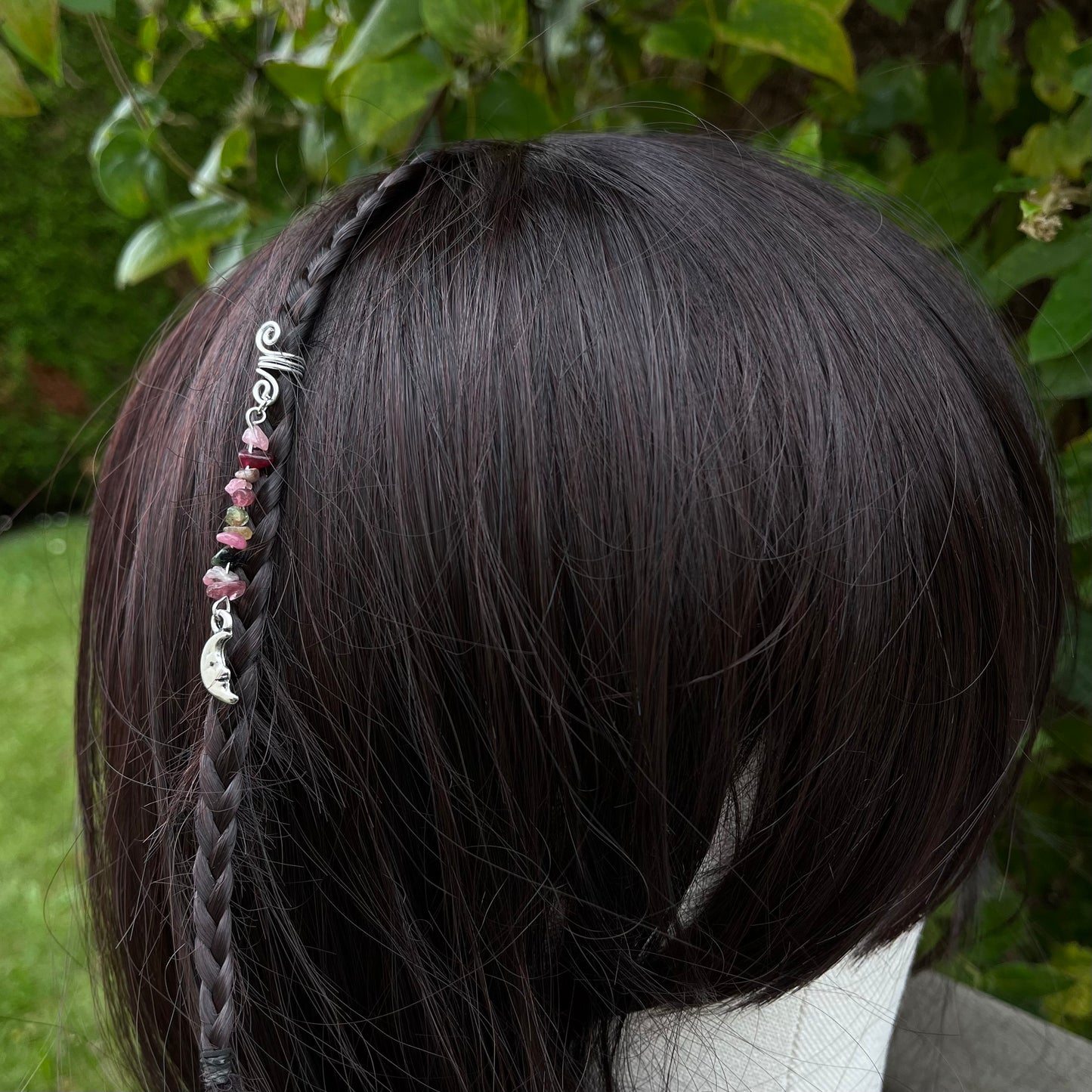 Accessoire cheveux personnalisable - argenté