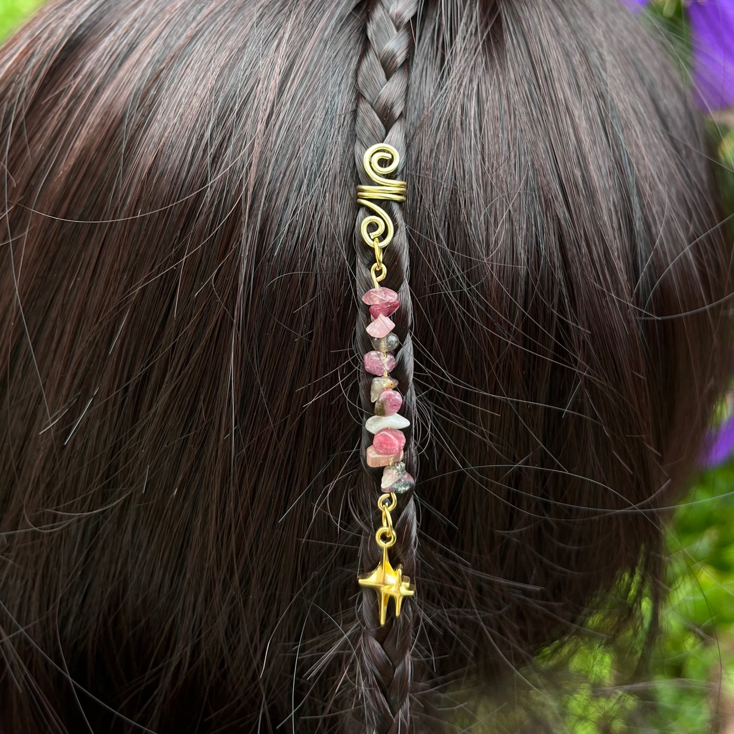 Accessoire cheveux personnalisable - doré