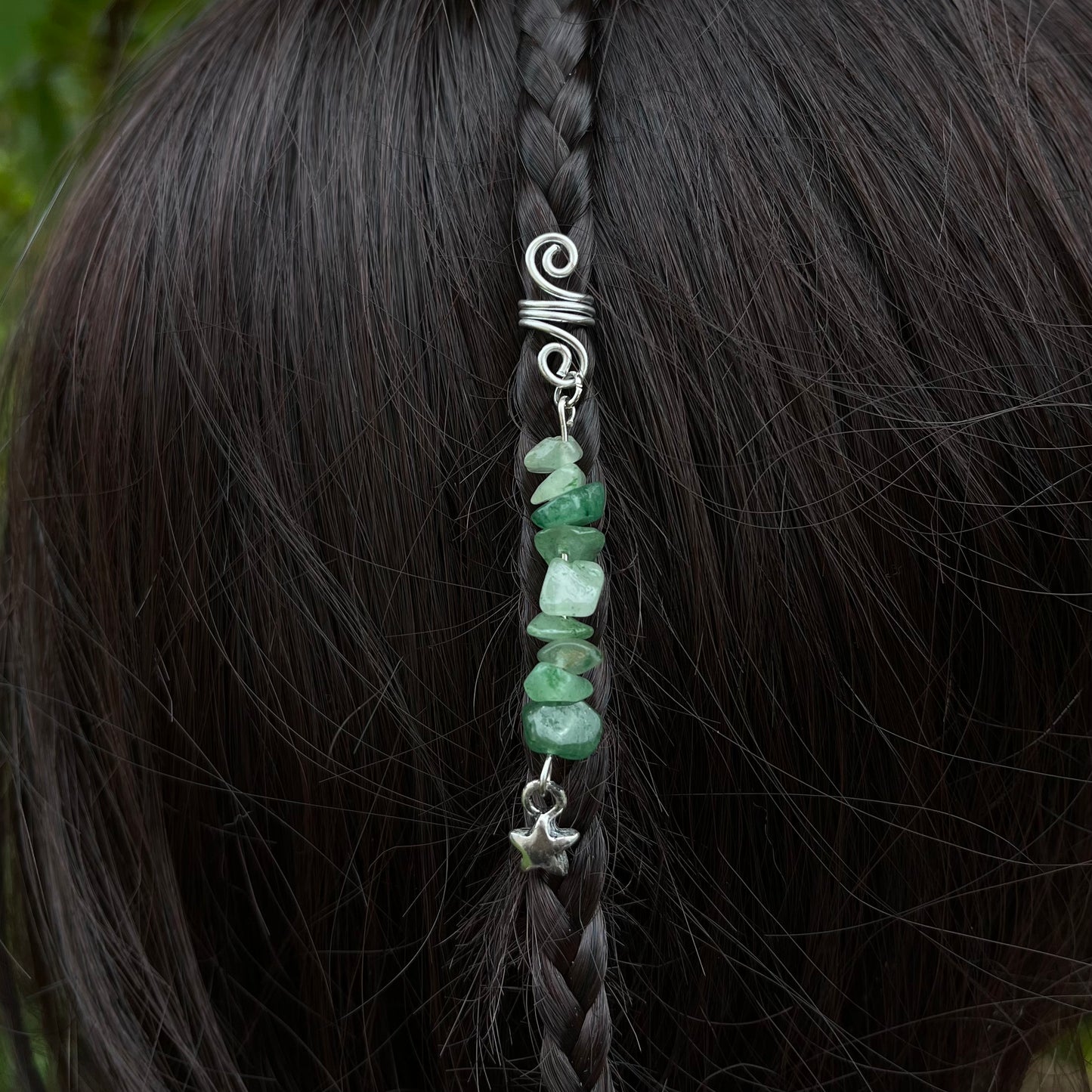 Accessoire cheveux personnalisable - argenté