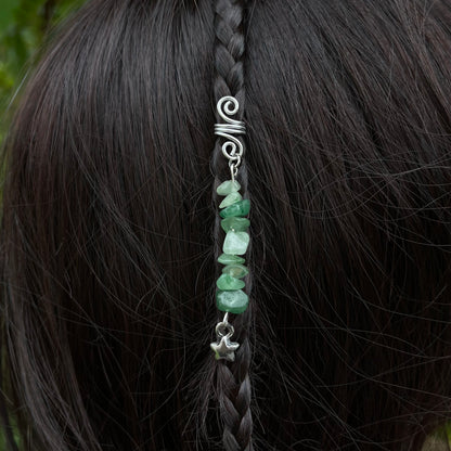 Accessoire cheveux personnalisable - argenté