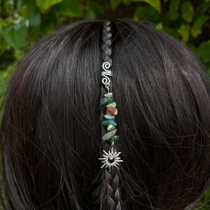 Accessoire cheveux personnalisable - argenté