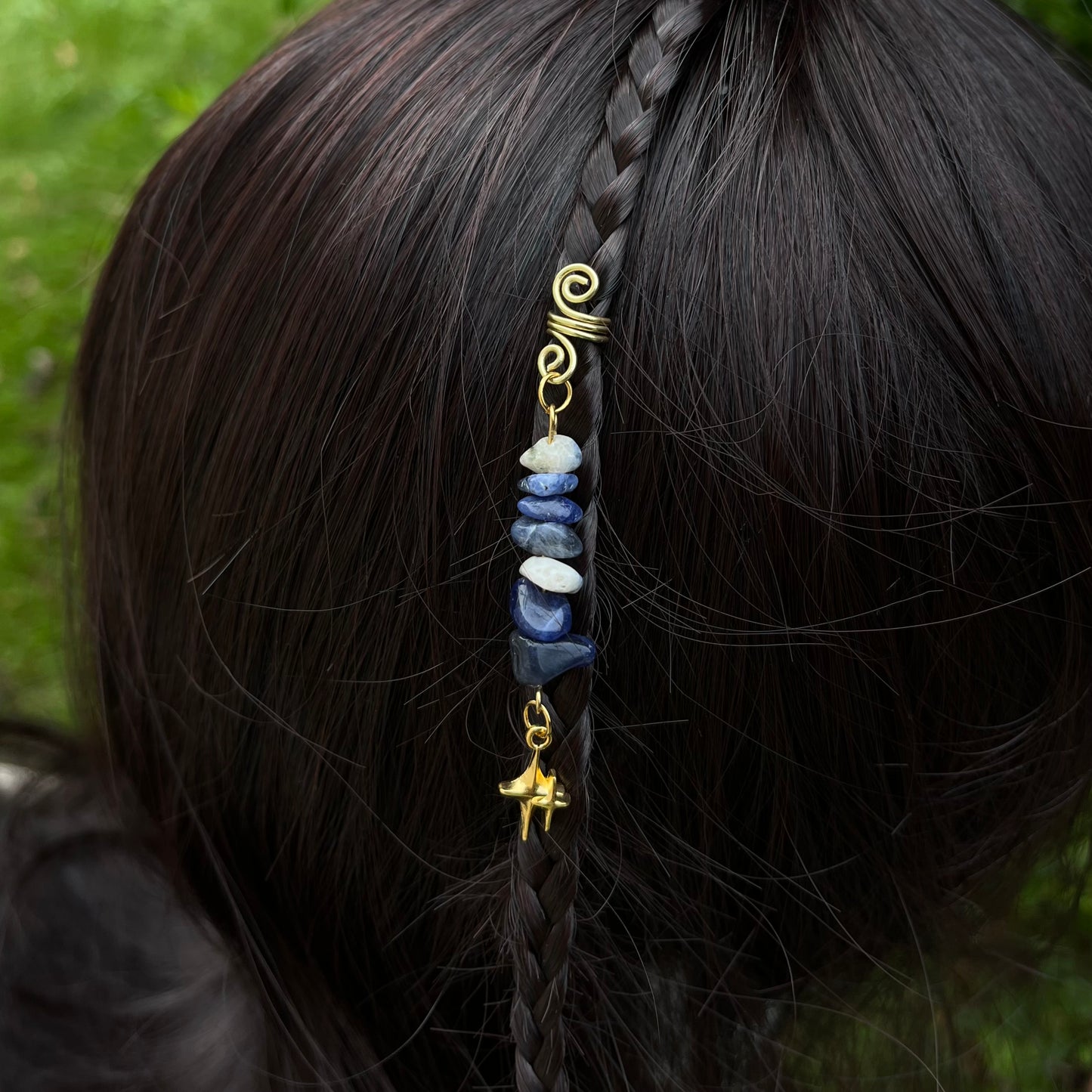 Accessoire cheveux personnalisable - doré