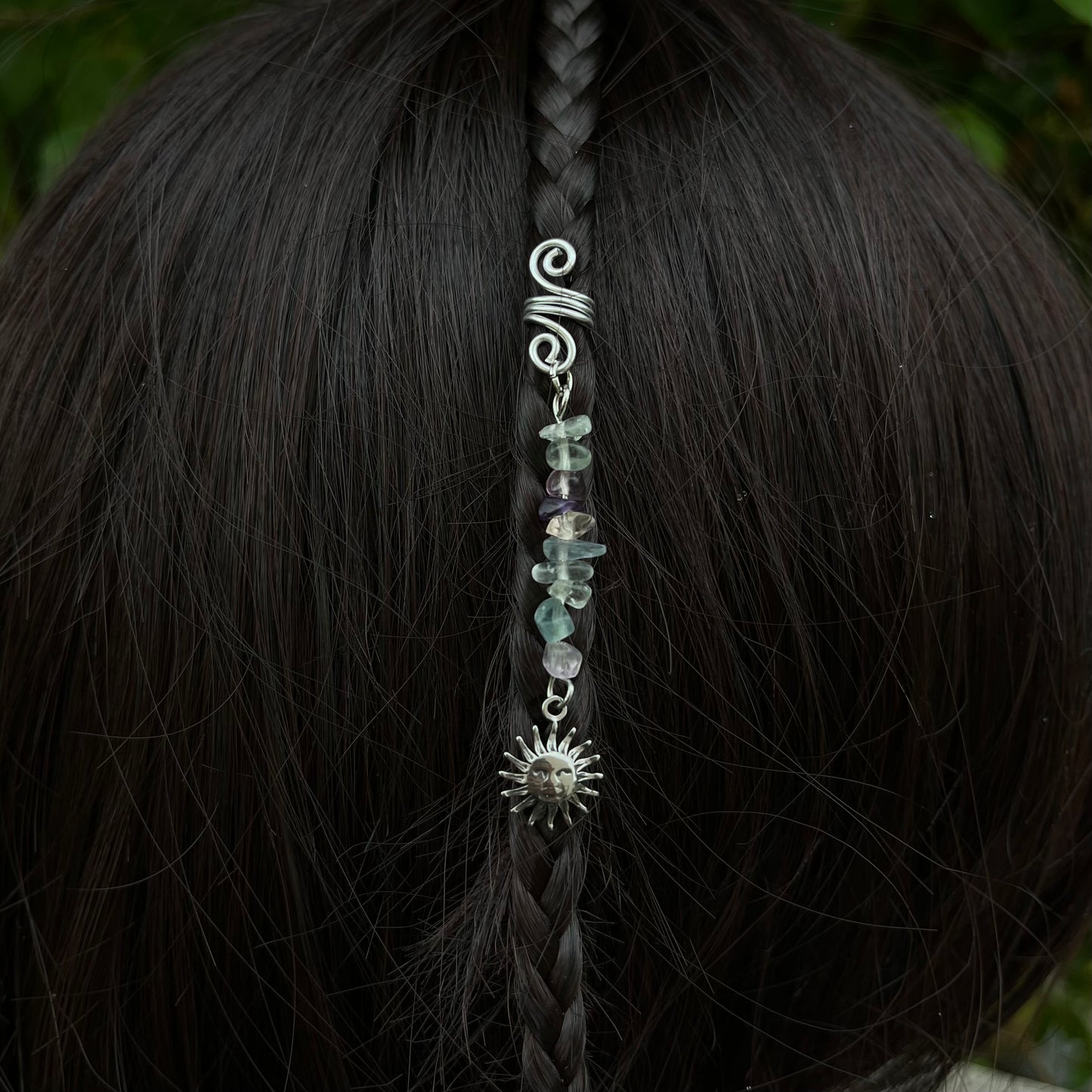 Accessoire cheveux personnalisable - argenté