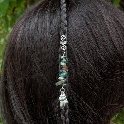 Accessoire cheveux personnalisable - argenté