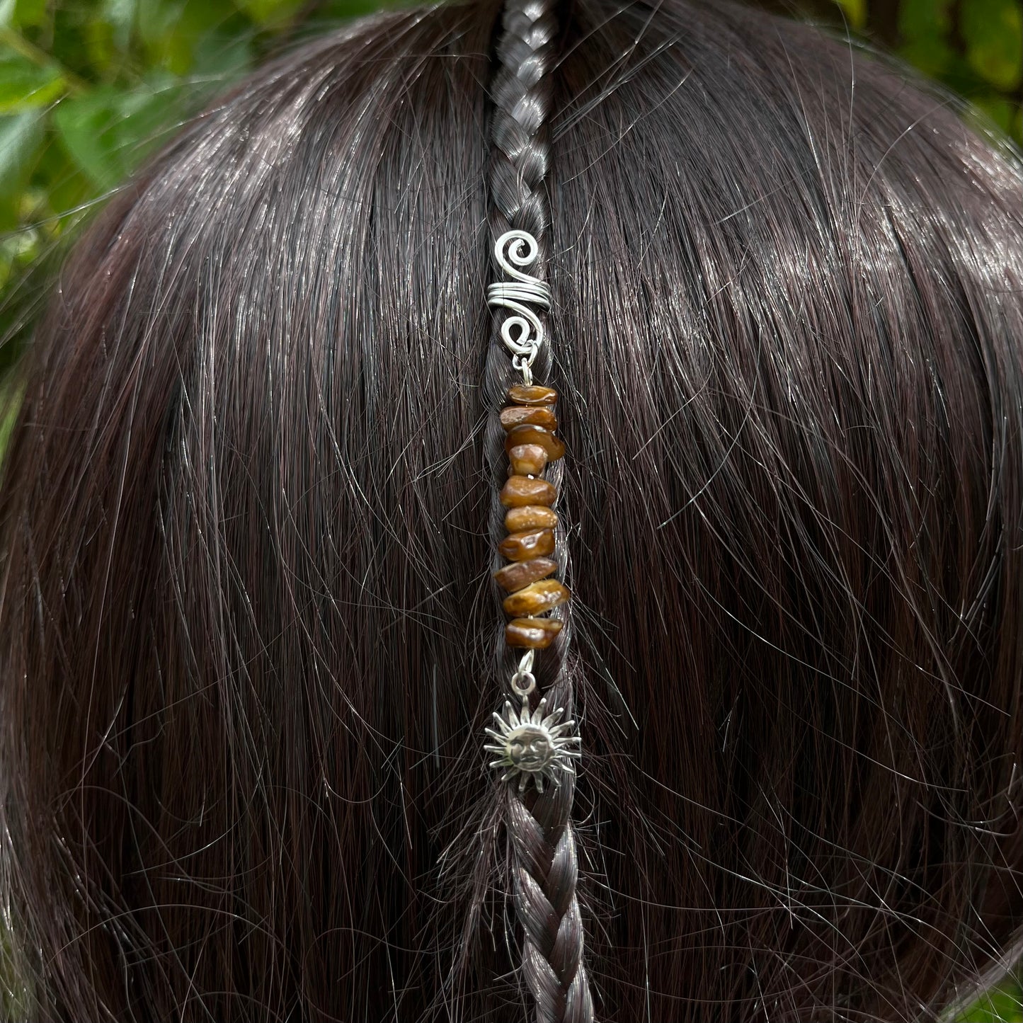 Accessoire cheveux personnalisable - argenté