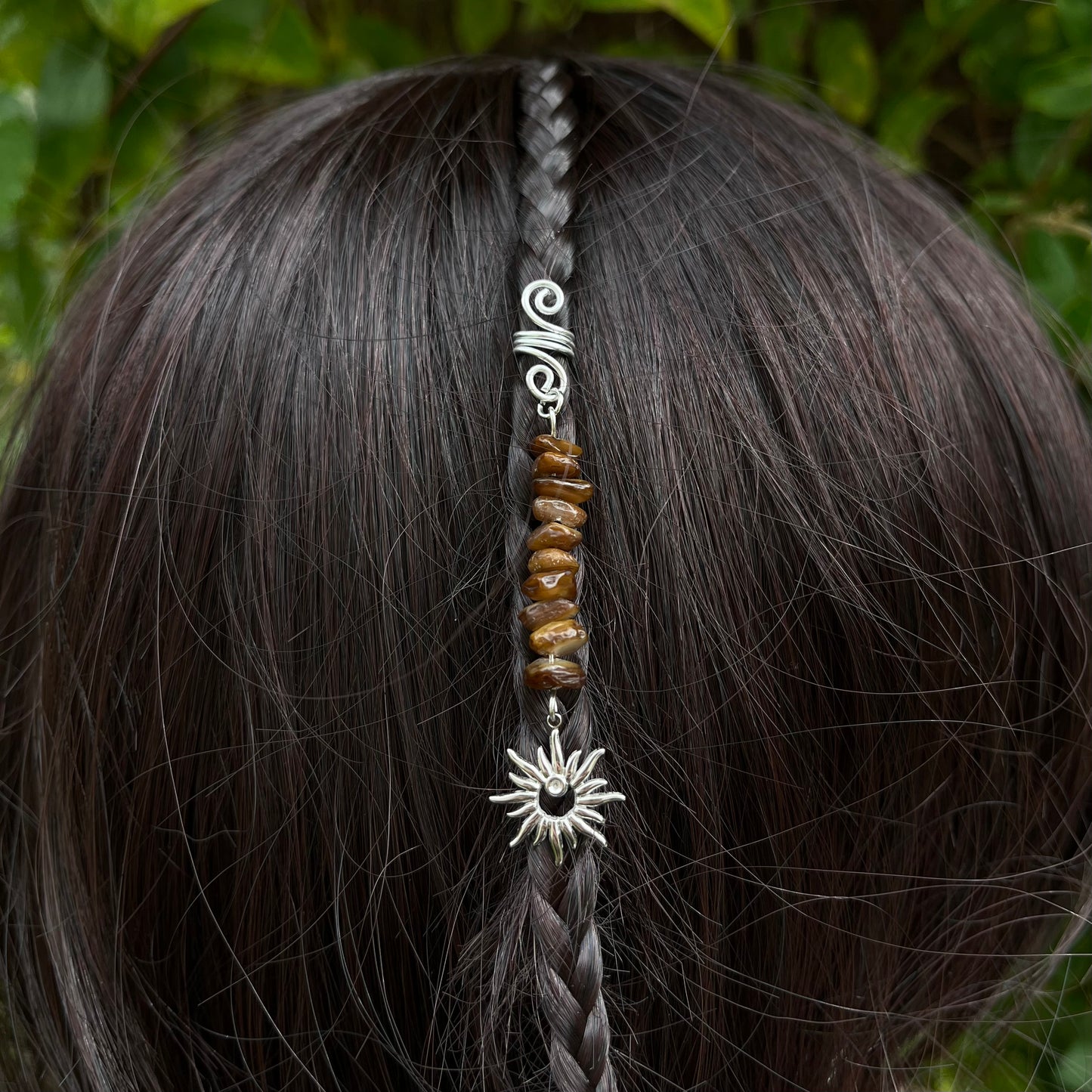 Accessoire cheveux personnalisable - argenté