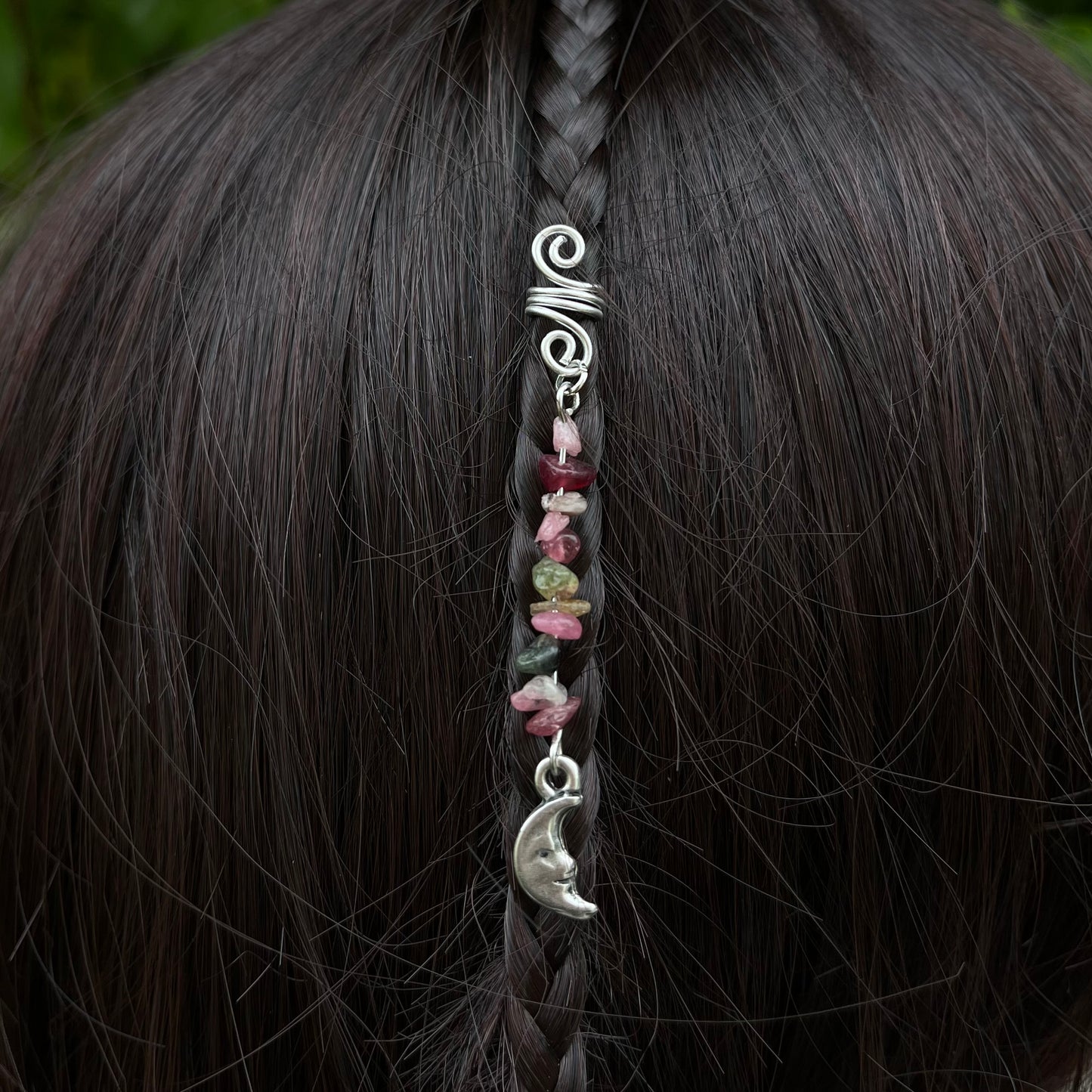 Accessoire cheveux personnalisable - argenté