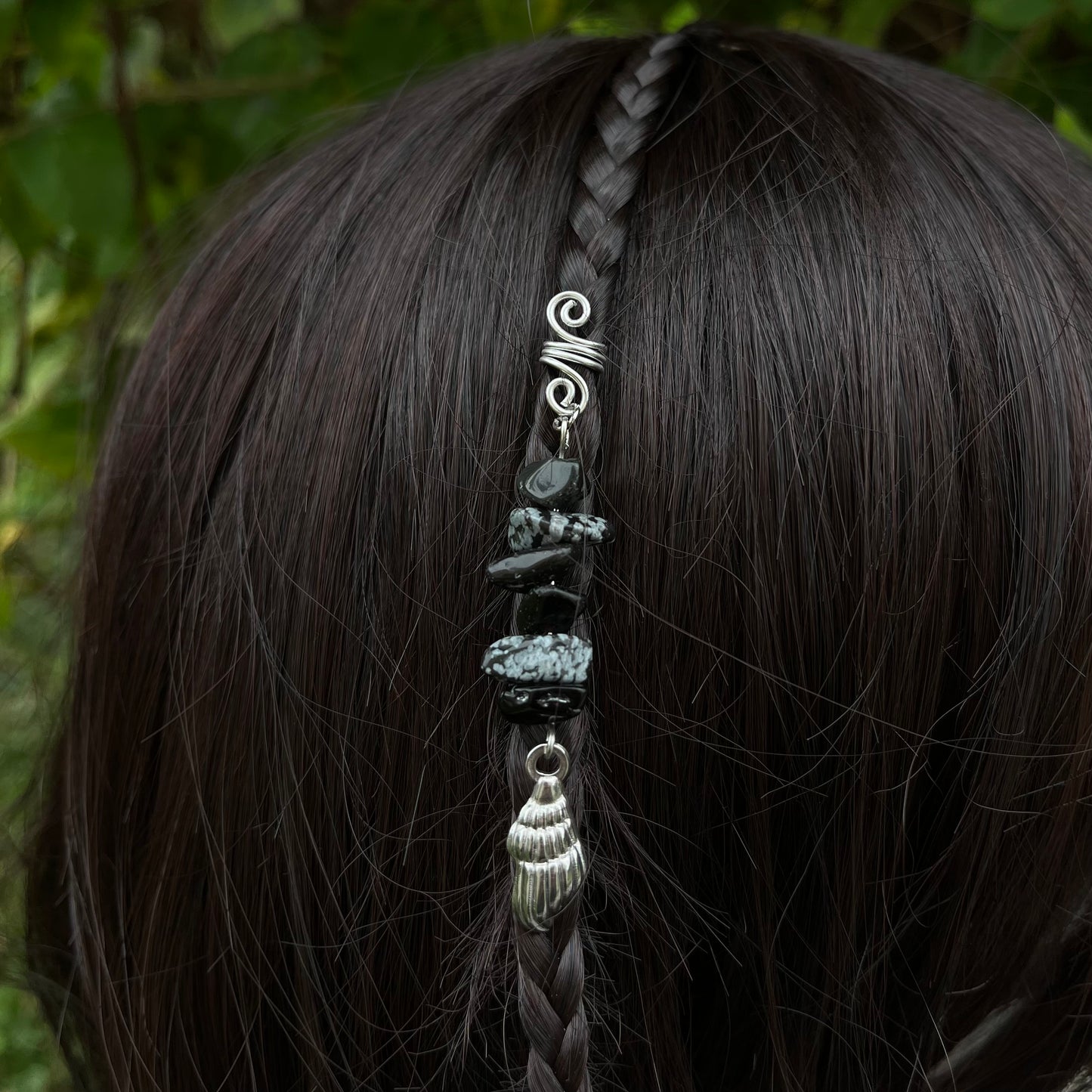 Accessoire cheveux personnalisable - argenté