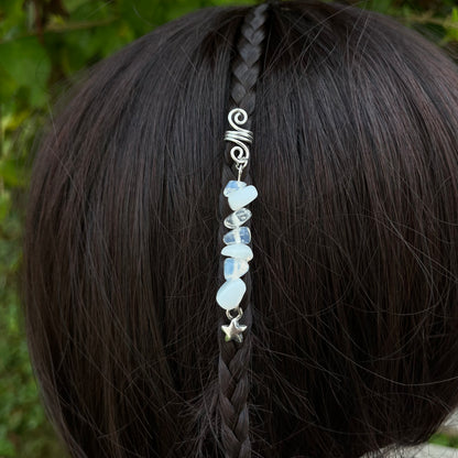 Accessoire cheveux personnalisable - argenté