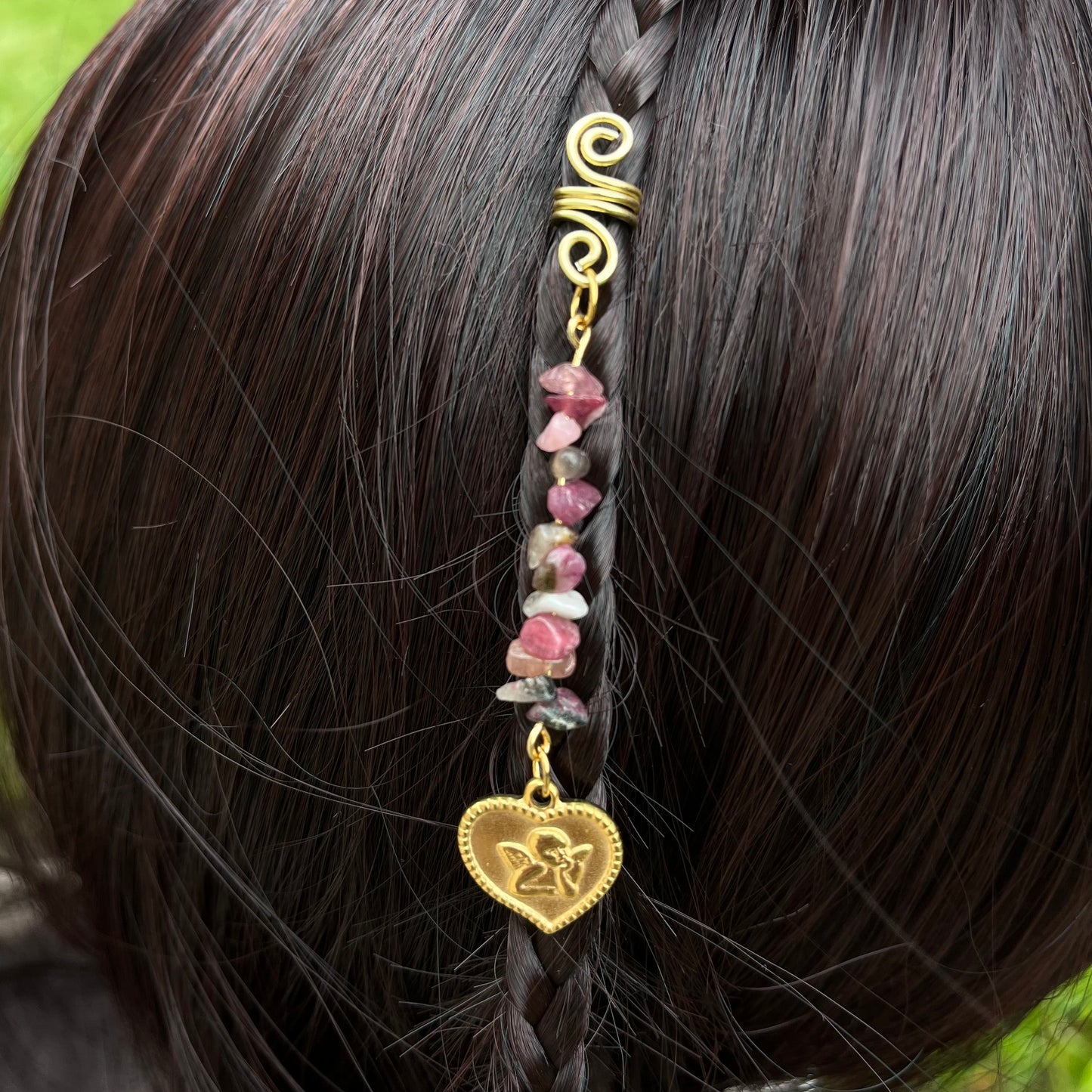 Accessoire cheveux personnalisable - doré