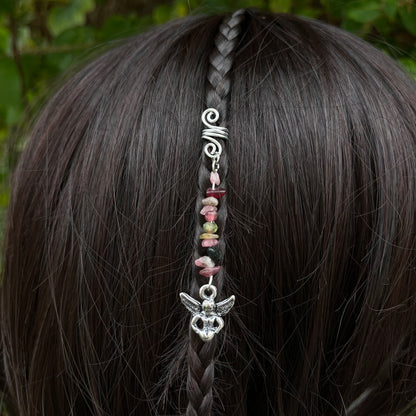 Accessoire cheveux personnalisable - argenté