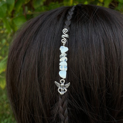 Accessoire cheveux personnalisable - argenté