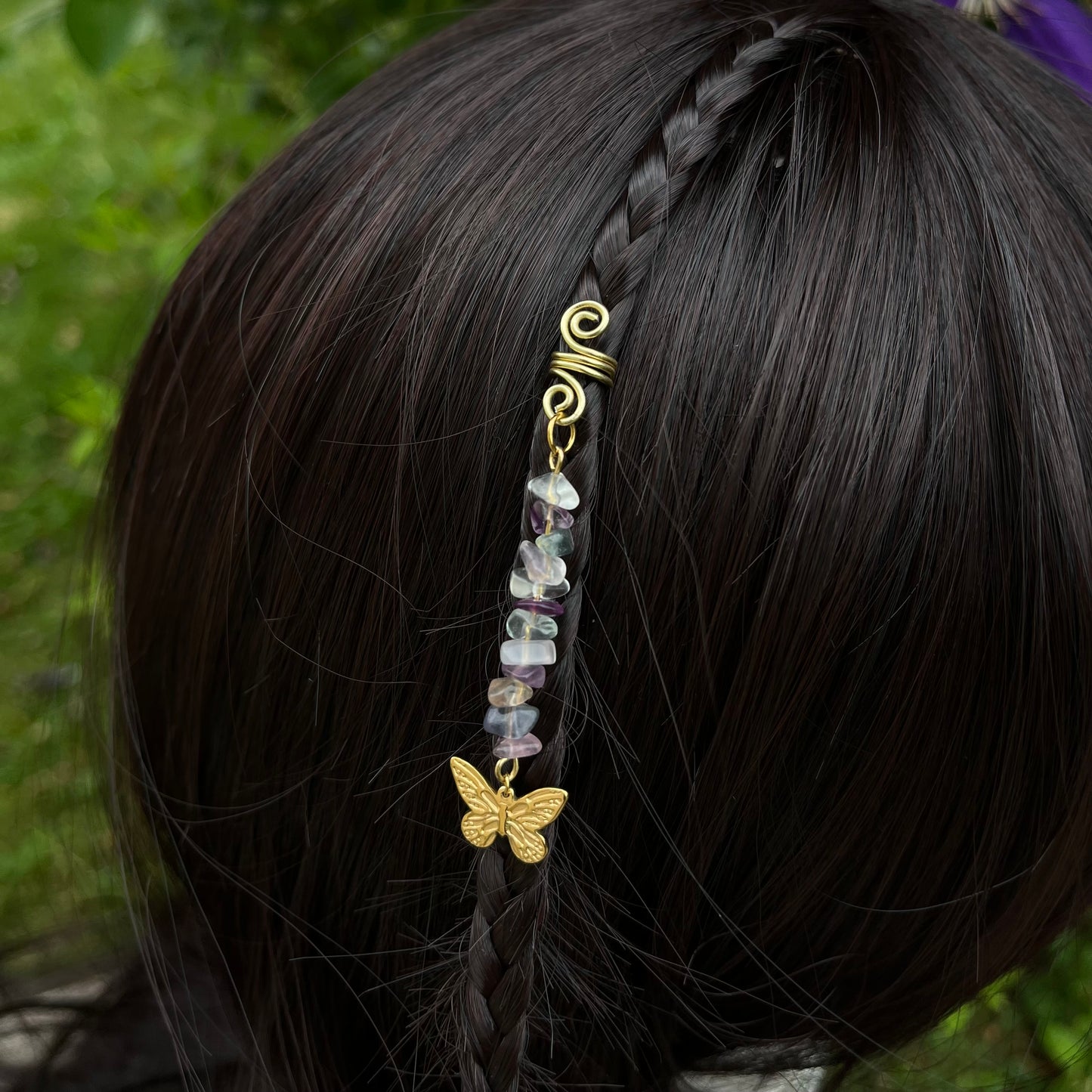 Accessoire cheveux personnalisable - doré