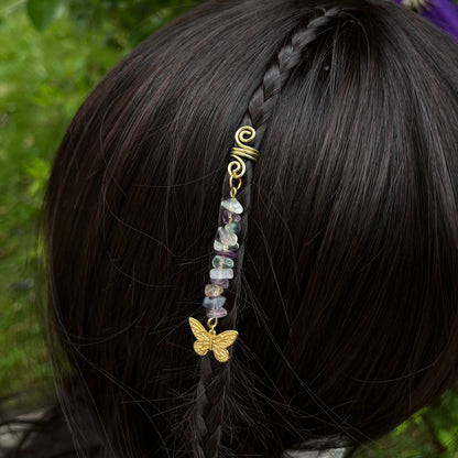 Accessoire cheveux personnalisable - doré