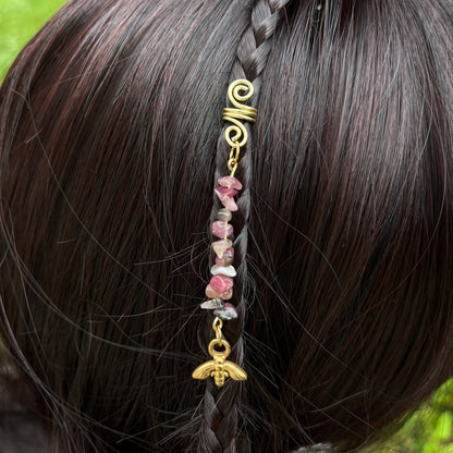 Accessoire cheveux personnalisable - doré