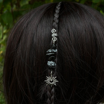 Accessoire cheveux personnalisable - argenté