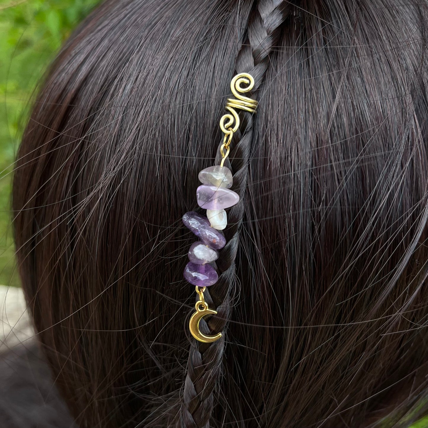 Accessoire cheveux personnalisable - doré