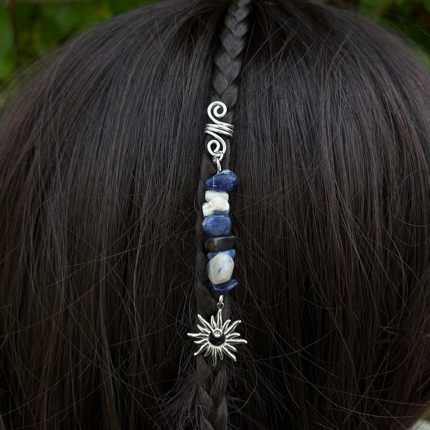 Accessoire cheveux personnalisable - argenté