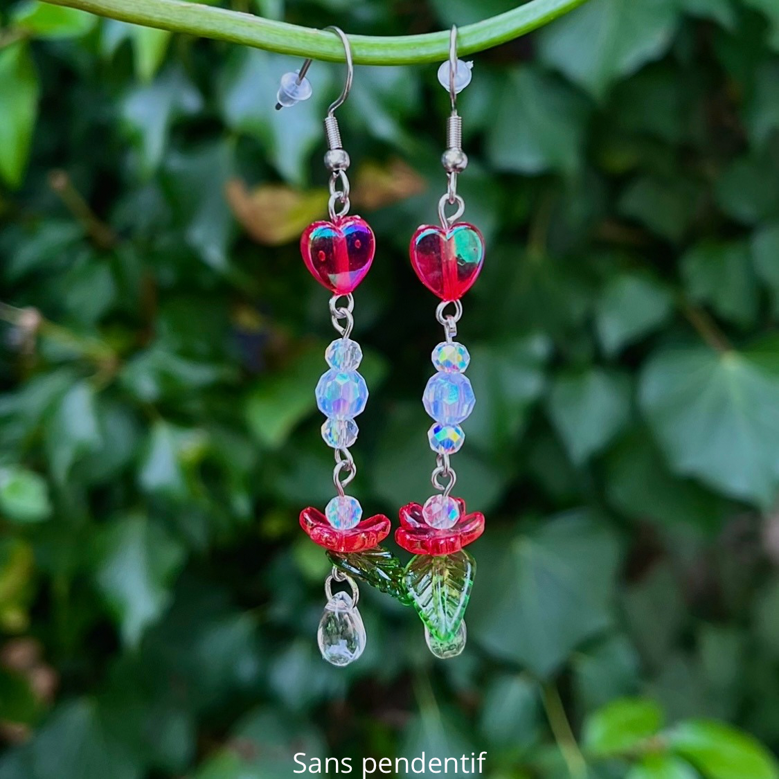 Boucles d'oreilles à customiser