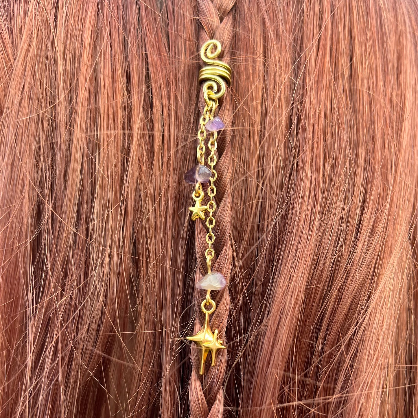 Céleste avec plusieurs étoiles - Accessoire cheveux